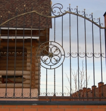 Ограждение "Высокое - круг"