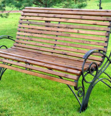 Скамья садово-парковая №1