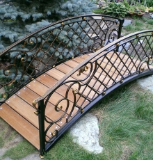 Кованый мостик №1