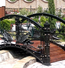 Кованый мостик №4