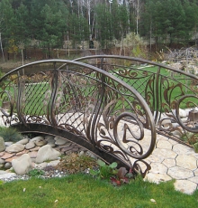 Кованый мостик №2