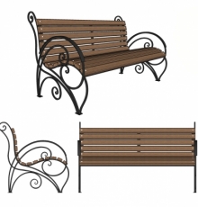 Скамья "Озерск"