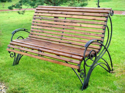 Скамья садово-парковая №1