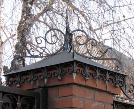 Колпак на столб №1