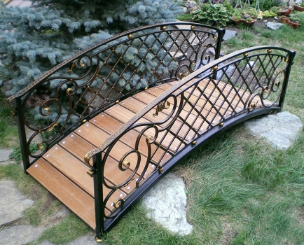 Кованый мостик №1