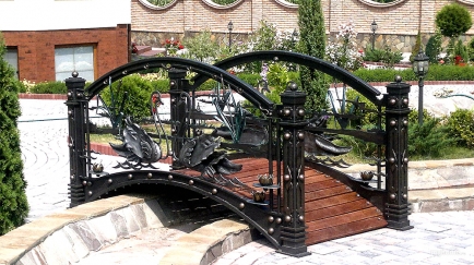 Кованый мостик №4