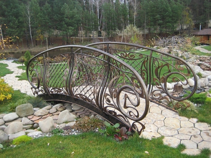 Кованый мостик №2