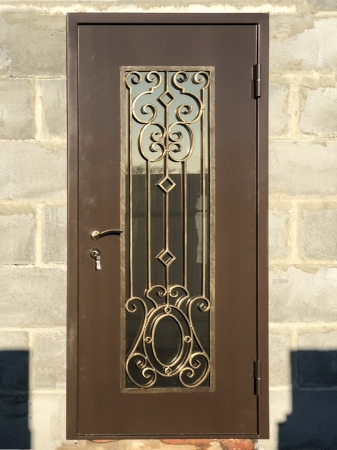 Дверь со стеклопакетом №1