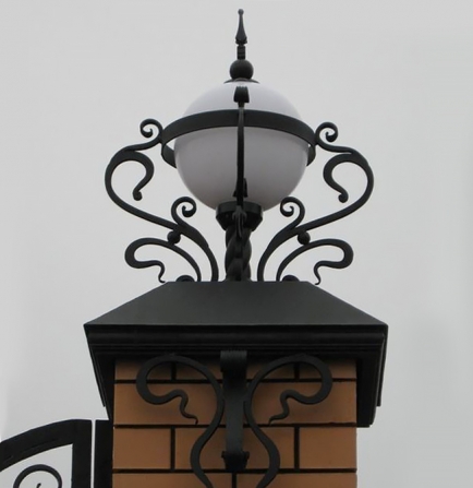 Колпак на столб с фонарем "Модерн"