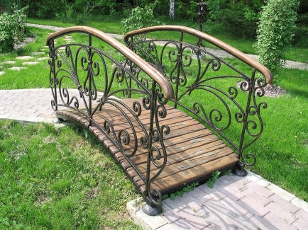 Кованый мостик №3